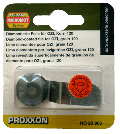 Diamantierte Feile Korn 120 für OZI 220/E