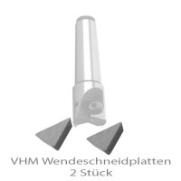 VHM Ersatz-Wendeschneidplatten (2 Stück) für RW...