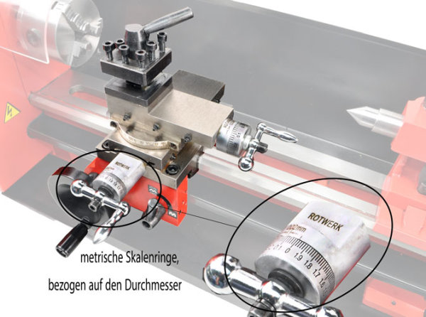 Schneideisenhalter für Drehmaschinen-Reitstock Extra Lange MK2 für Metrisch 