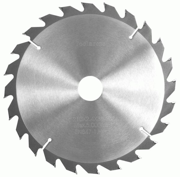 Kreissägeblatt HM 210 mm