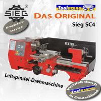 Bench lathe SC4, distance between centers 510 mm, 1000 W