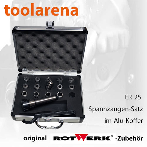Spannzange ER25 (430E) Für Fräser – 3mm Spannbereich Von Krefting