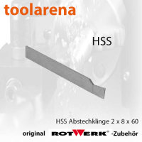 HSS-Abstechklinge 2 x 8 mm (1 Stück)