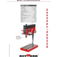 Rotwerk Bohr-/Fräsmaschine X0 (B-Ware)