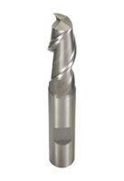 HSS-Aluminium Schaftfräser, 2-schneidig, kurz, 2,0 mm