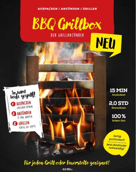 BBQ- Grillbox - 8er Pack - SONDERPREIS!