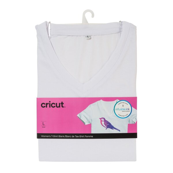 V-Neck T-Shirt Blank L (2007908)