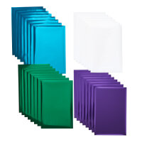 Foil Transfer Sheets Jewel Sampler 10x15cm (24pcs) (2008715)