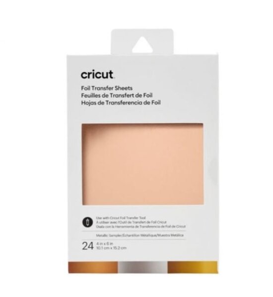 Foil Transfer Sheets Metallic Sampler 10x15cm (24pcs) (2008716)