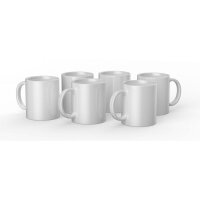 Ceramic Mug White 340ml (6pcs) (2008942)