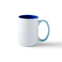 Beveled Ceramic Mug Blank Ocean 425ml (2009394)