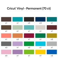 Premium Vinyl Permanent 12x12 Inch Sampler Variety...