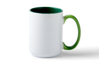 Beveled Ceramic Mug Blank Forest 440ml (1pcs) (2009395)