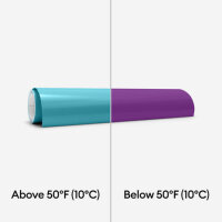 Color-Changing Vinyl Permanent Cold-Activated Turquoise -...
