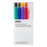 Watercolor 1.0 Marker & 4.0 Brush Set (9pcs) (2009979)
