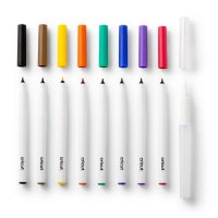 Watercolor 1.0 Marker & 4.0 Brush Set (9pcs) (2009979)