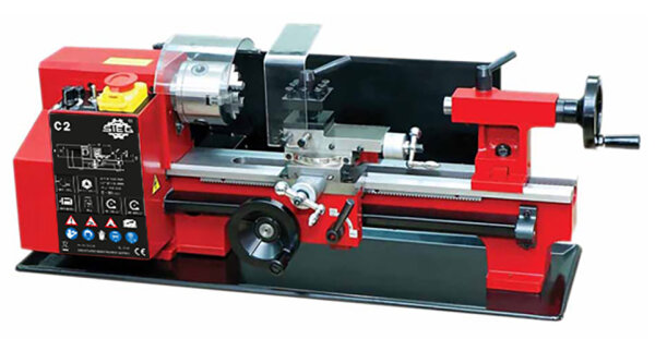 Metalldrehmaschine C2/300, Spitzenweite 300 mm, 370 Watt =>18231019