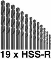 Set HSS 19 Stück