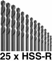 Set HSS 25 Stück
